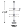 thumbnail image 2 of Artika Ulysse Hanging Shower Caddy, 2 of 7