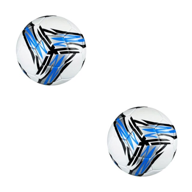 Wweixi Soccer Ball For Training Wear-resistant For Long-lasting Wide Application blue Size 5 2Set