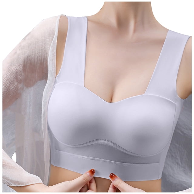 Yuyuzo Wireless Bras for Women Seamless Comfortable Bralettes Smoothing Full Coverage Everyday Bras