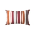 thumbnail image 2 of LSLJS Outdoor Chaise Lounge Waterproof Pillow Cover Striped Printed Headrest Cushion Cushion Cover with Core Pillow, 2 of 7