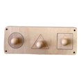 thumbnail image 2 of Kids Busy Board DIY Accessories Material Fine Motor Skill Learning Activities Activity Board for Children Preschool Plane Travel Toy Shape Matching, 2 of 8