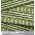 thumbnail image 2 of Soimoi Poly Georgette Fabric Stripe,Swirl & Floral Block Decor Fabric Printed Yard 52 Inch Wide, 2 of 2