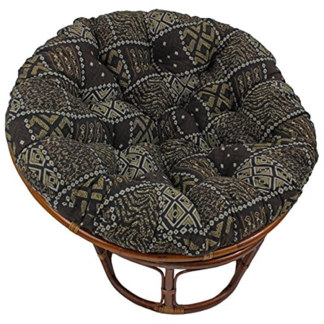 44-inch Tapestry Papasan Cushion (Fits 42-inch Papasan Frame) - Congo