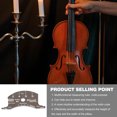 thumbnail image 2 of 1Ensemble Pont de Violon Carré Noir pour Mesure de Hauteur et de Distance des Cordes, 2 of 9