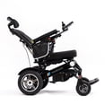 thumbnail image 1 of Fauteuil Roulant Électrique Pliable et de Voyage à Inclinaison Manuelle, Prêt pour le Voyage, Chaise Motorisée Portable Compagnon de Voyage pour Aînés et Adultes - Siège Rouge, 1 of 7