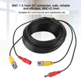 thumbnail image 4 of Noref Video Cable, Extension Cable,BNC + 2.1mm DC CCTV Extension Cable Video Coax Cable for Commercial Residential, 4 of 8