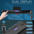 thumbnail image 4 of Costway 2-in-1 Folding Treadmill 2.25HP Jogging Machine w/ Dual LED Display Black, 4 of 8
