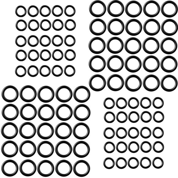 50 Pcs Pressure Washer O Ring Kit, 1/4" 3/8" M22 Quick Connect Coupler O-Rings for High Pressure Hose Seal Replacement