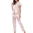thumbnail image 4 of Ensemble de Pyjama pour Femmes Pantalon Ensemble Mode pour Femmes Tenue d'Intérieur Pyjama Femme Ensemble Deux Pièces Manches Longues Pantalon Ensemble de Pyjama Tenue d'Intérieur, 4 of 7