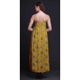 thumbnail image 3 of Bimba Robe Longue d'Été Sans Manches à Imprimé Teinture sur Nœuds Décontractée Maxi de Plage pour Femmes - X-Grand, 3 of 6