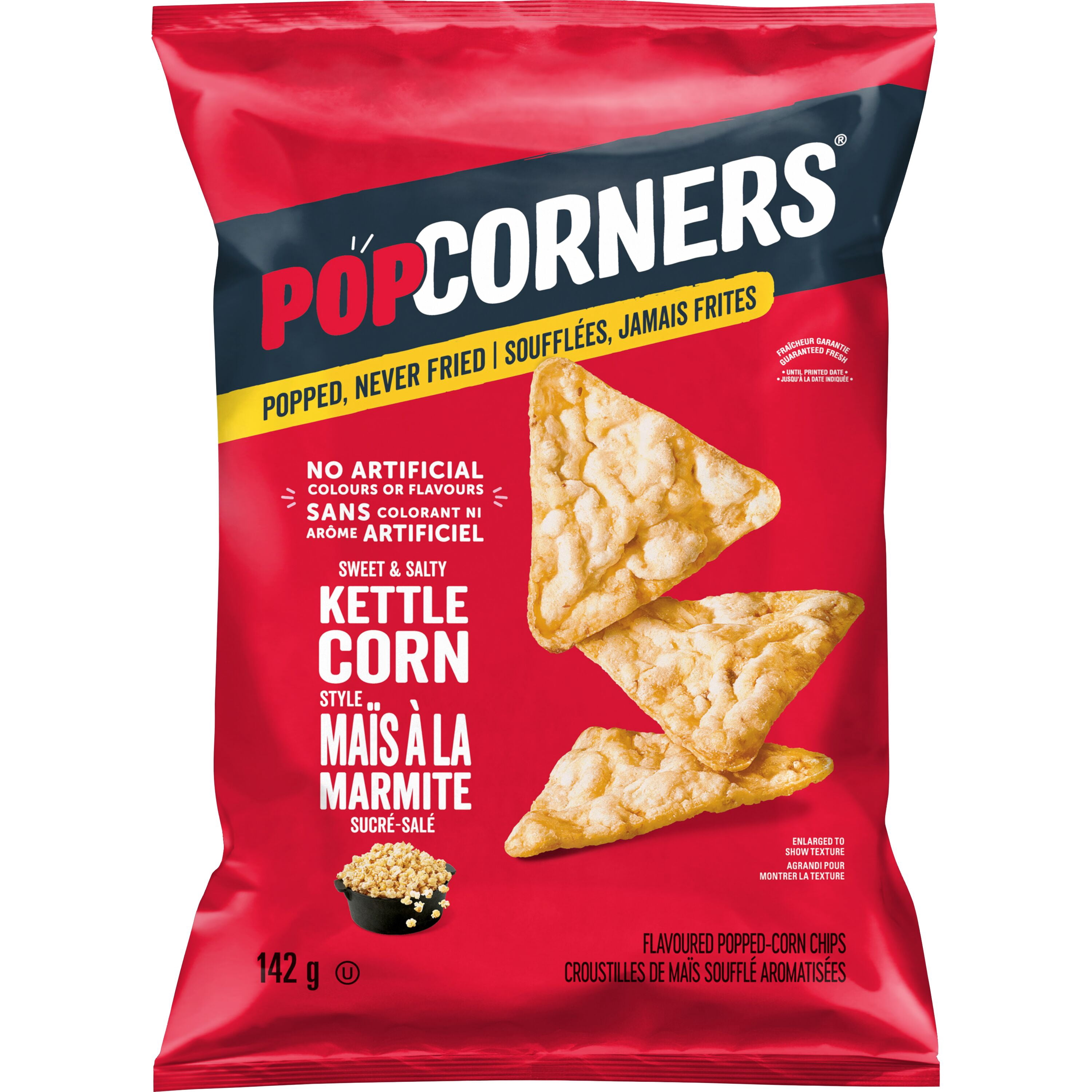 PopCorners Sweet & Salty Kettle Corn Style flavoured Popped-Corn Chips