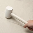 thumbnail image 4 of CIMAXIC Tile Installation Hammer Practical Wooden Handle Rubber Hammer Decoration Tools - 24oz,12.99"X4.53"X2.76", 4 of 4