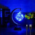 thumbnail image 4 of Moon Lamp Table Lamp  The Enchanted Lunar Lamp  Magic Moon Night Light  LED Moon Lamp Kids Night Light Galaxy Lamp Memorial Night Light with Hanging Moon Powered by USB/-in Dual-use, 4 of 11