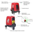 thumbnail image 4 of Auto Nivellement, Rechargeable Outil de Ligne Horizontale Verticale Haute Précision pour Accrocher des Images, 4 of 8