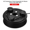 thumbnail image 4 of Cergrey AC Compressor ,638779,AC A/C Compressor Assembly Pulley Coil For Versa 2007‑2011 638779, 4 of 8