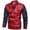 Red, variant on Pisexur Leather Jacket Men Men's Solid Color Stand Up Collar Light Version Open And Close Zipper Button Leather Jacket Motorcycle Jacket