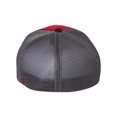 thumbnail image 3 of Richardson Pulse Sportmesh avec Casquette R-Flex, L-TG, Rouge-Charbon-Noir Tri, 3 of 3