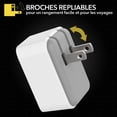 thumbnail image 2 of Scosche HPDCC35WT-SP PowerVolt 35W Dual USB-C Fast Wall Charger 3.0 Power Delivery White, 2 of 6