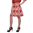 thumbnail image 2 of Moomaya Jupe Courte Plissée en Coton Imprimé Mini pour Femmes Vêtements Décontractés, 2 of 6