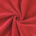 thumbnail image 2 of Unique Bargains Rectangle Tablecloth 160x320cm Velvet Washable for Wedding Banquet Red, 2 of 5