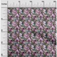 thumbnail image 2 of oneOone Silk Tabby Fuschia Pink Fabric Abstract Bird Craft Projects Decor Fabric Printed By The Yard 42 Inch Wide, 2 of 4