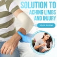 thumbnail image 3 of Elasticated Tubular Support Bandage | Stockinette Tubing for Large Arm, Knees, Legs | Light To Moderate Compression Bandage Roll 7.5cm, 3 of 6