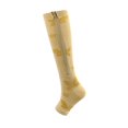thumbnail image 1 of Graduated Compression Socks 15-25 mmHg | Athletic Recovery Support Stockings | Long Medical Compression Hosiery | Travel Flight Sports Circulation Support | Moisture Wicking Performance Comfort Fit, 1 of 3