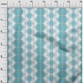 thumbnail image 2 of oneOone Georgette Viscose Fabric Triangle & Hexagon Geometric Decor Fabric Printed BTY 42 Inch Wide, 2 of 4