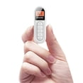 thumbnail image 5 of [Mini Radio Blanche], Radio Portable Fm Rechargeable Radio de Poche avec Réception Syntonisation Numérique Écran Lcd Clip Ceinture Son Stéréo Prise Écouteurs pour Gym Jogging Marche Camping, 5 of 5