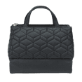 thumbnail image 1 of Equate Beauty Cosmetic Bag - Quilted 3-Compartment Pyramid Case, 1 of 7
