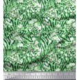 thumbnail image 1 of Soimoi Green polyester Crepe Fabric Leopard & Wild Animal Skin Print Fabric by Yard 52 Inch Wide, 1 of 3