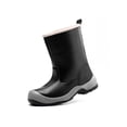 thumbnail image 1 of Colisha Mens Safety Shoes Waterproof Work Boots Anti-Puncture Steel Toe Protection Boot Working Comfort Anti-smash Black 6.5, 1 of 9