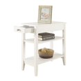 thumbnail image 1 of Convenience Concepts American Heritage Table d'Appoint à Trois Niveaux, Fini Bois Blanc, 1 of 4