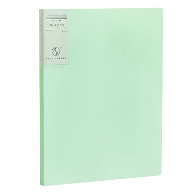 Labymos A4 Size Presentation Book Display Book Document Organizer Waterproof with 30-Pocket Sheet Protector for