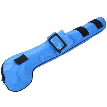Golf Club Bag, Portable Nylon Golf Club Bag Waterproof Foldable Golf Club Travel Bag for 3 Golf Clubs for Outdoor Practice Training