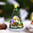 thumbnail image 3 of Christmas Tree Lights,Small Christmas Tree Christmas Decorations Light Up Music Train House Christmas Tree Snow House Desktop Ornaments Music Box Christmas Gift Christmas Tree Decorations, 3 of 6