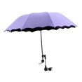 thumbnail image 2 of jinwen Parasol de Plage avec Pince Réglable Parasol à Pince pour Balcon Extérieur Plage Violet, 2 of 9