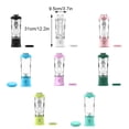 thumbnail image 1 of Baohd Multifunctional Electric Juicer USB Charging Portable 600ml High-capacity PC Portable Blender blue-green 4000mAh/7.4V, 1 of 6