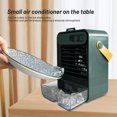 thumbnail image 4 of Kieccall New Mini Cooling Fan USB Portable Rechargeable Desktop Quiet Misting Water Cooling Air Conditioner Fan, 4 of 7