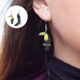 thumbnail image 2 of 2 Pairs Fashion Earrings Girl Ear Ring Bird Pattern Ear Drops Ear Accessory, 2 of 6