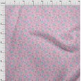 thumbnail image 3 of oneOone Cotton Flex Fabric Dot & Flower Floral Print Sewing Fabric BTY 40 Inch Wide, 3 of 4