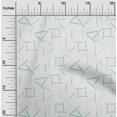 thumbnail image 1 of oneOone Organic Cotton Voile Fabric Line Geometric Â Printed Craft Fabric BTY 42 Inch Wide, 1 of 4