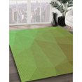 thumbnail image 3 of Ahgly Company Machine Washable Indoor Rectangle Transitional Olive Green Area Rugs, 7' x 9', 3 of 7