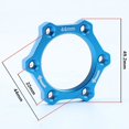 thumbnail image 1 of 44mm Bike Rotary Screw Thread Hub Flange Adapter Brake Disc for ROTOR Base, 1 of 6