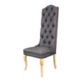 thumbnail image 1 of Chaise Gris Lavande Sadler à Dossier Haut, 1 of 1