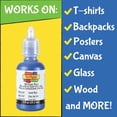 thumbnail image 3 of Scribbles 1 fl. oz. 3D Fabric Paint 10 pack Rainbow, Dimensional Fabric Paint, Great for b=Beginners, Family Crafts & School Projects, 3 of 6