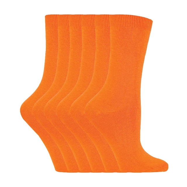 Sock Snob - 6 Paires de Chaussettes Cheville pour Femmes, Couleur Unie, Riche en Coton
