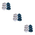 thumbnail image 4 of ziyahi 6 Pcs Tampons de Nettoyage Efficace Lavables et Réutilisables Remplacement comme Montré 3Ensemble, 4 of 6