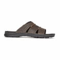 thumbnail image 2 of Rockport Men DARWYN SLIDE BROWN II/LEATHER SANDAL, 2 of 4