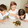 thumbnail image 4 of EGNMCR 12.6 In Simulation Turtle Doll Turtle Plush Toys Cloth Doll Souvenir Plush Toys For Children Birthday Gift Simulation Fluffy TurtleSnakerabbit Birthday Gifts for Kids, 4 of 6